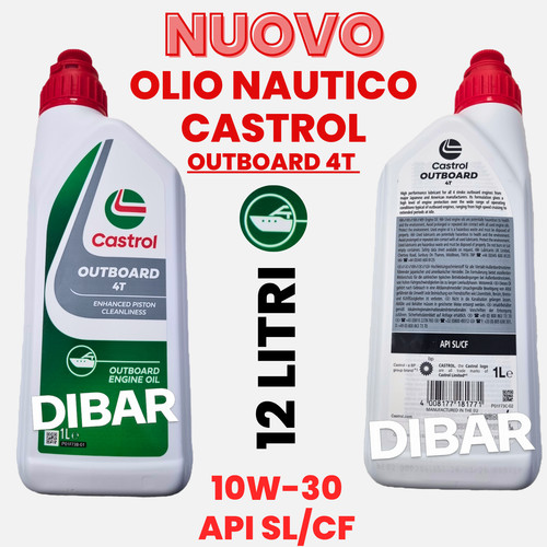 Olio motore per fuoribordo - olio,