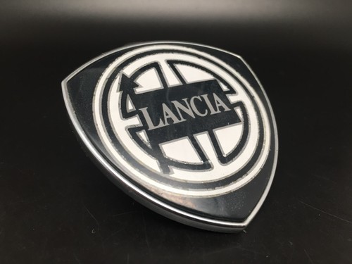 Lancia 60mm logo scudo - scudo, nero