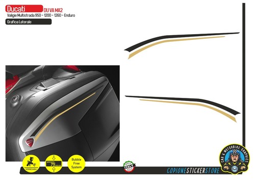 Adesivo valigie ducati - valigie,
