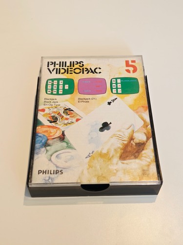 Blackjack philips videopac - 5,,