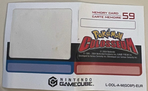 Pokemon colosseo nintendo - pokemon,