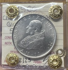 CITTA' DEL VATICANO GIOVANNI XXIII 500 LIRE 1960 A. II RARA sigillata FDC