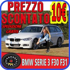 Ruotino Di Scorta 17" 5 Fori BMW Serie 3 F30 F31 Kit Ruota Gomma DOT2025 Emerg.