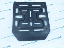 PORTA TARGA MOTO PLASTICA NERA TARGHE FINO AL 1998-VECCHA TARGA Vesparicambisud