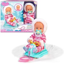 Famosa Nenuco Bambola con la sua Slitta