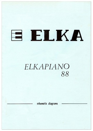 Elka piano 3rd service - 88,