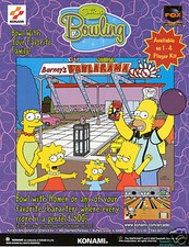 VIDEO VOLANTINO BOWLING KONAMI SIMPSONS 2000