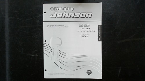 Johnson 2002 catalogo - johnson, ricambi