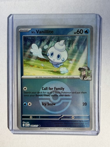 Vanillite 217 pokeball - vanillite, 49/217