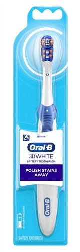 Oral toothbrush white - oral-b,