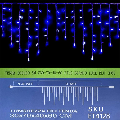 Tenda luminosa esterno - da, ip65