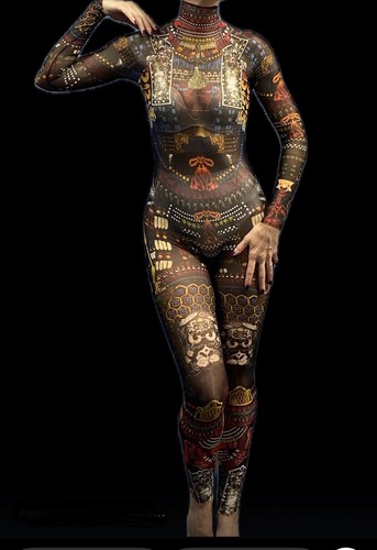 Tuta tatoo dsquared2 - tatoo,