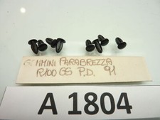 BMW R 100 GS 91 PARIS DAKAR gommini clips rivetti parabrezza