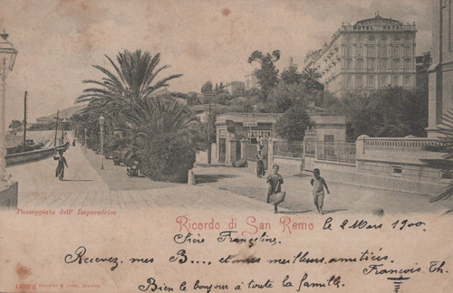 Cartolina san remo - ,