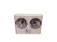 Faro 2 pezzi vetro trasparente