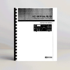 Icom IC-R71A Manuale