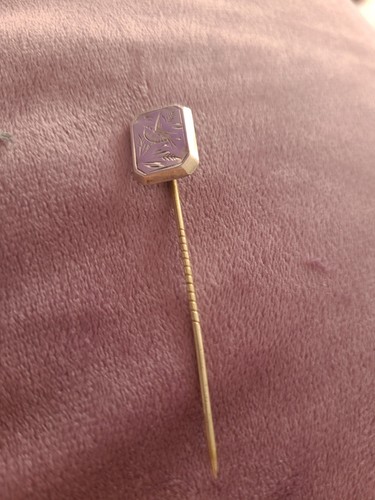 Spilla bastone vintage antica