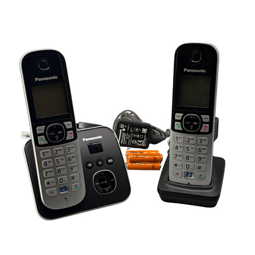 Panasonic tg6822gb duo dect - panasonic,