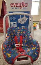 Porta Bambole Vintage Evenflo Joy Ride Reborn Baby Doll Seggiolino da Collezione