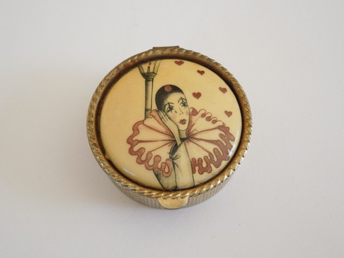 Vintage scatola pillola con - pillola,