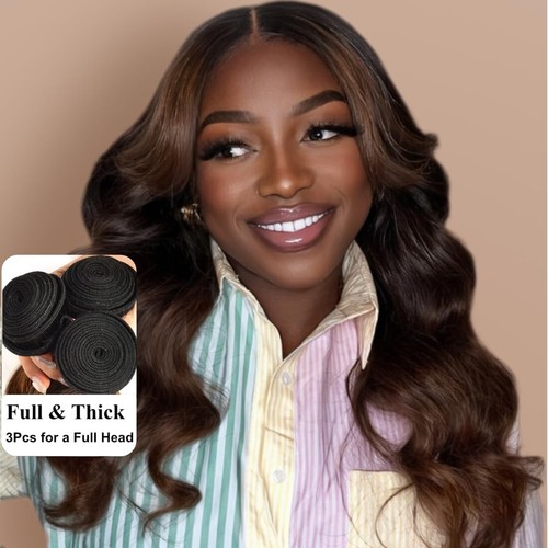 Unice peruvian ombre brown - peruvian,