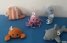 Animali marini uncinetto - animali,