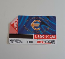 Scheda telefonica lire