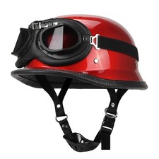 Casco Moto Mezzo Vintage in