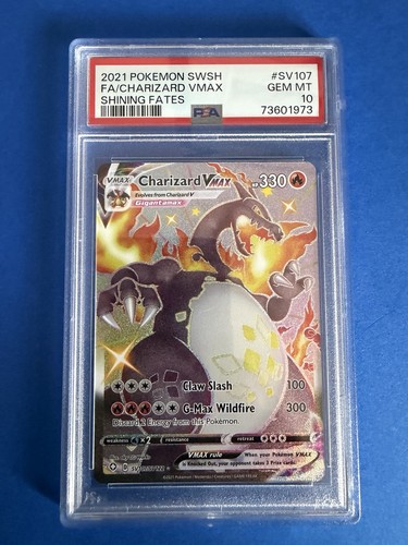 Charizard vmax sv107 - vmax, sv107/sv122