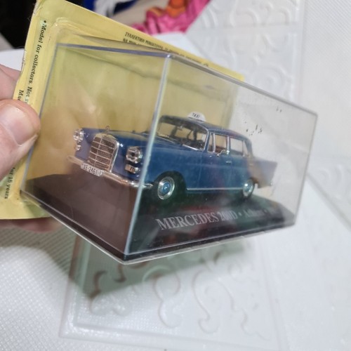 Ixo altaya mercedes 200d taxi - altaya,
