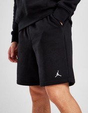Air Jordan Uomo Essentials Pantaloncini Pile Allenamento Palestra Streetwear Nero L XL 2XL