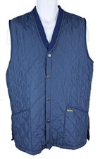 Gilet trapuntato uomo Barbour Navy Eskdale taglia L
