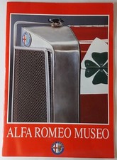 Alfa romeo museo - alfa, brochure