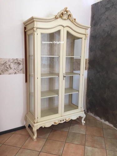 Vetrina classica intarsiata - vetrina,