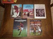 TORINO CALCIO- GRANDE TORINO-SERGIO.BARBERO- GRAPHOT-5 VOLUMI IN BLOCCO-STOCK-