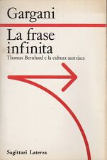 Aldo Gargani. La frase