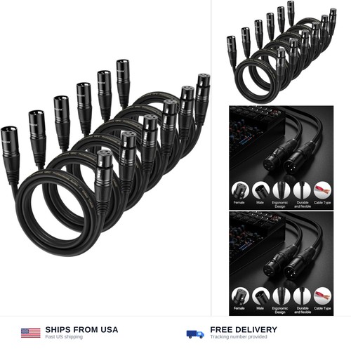 Cavo xlr 6 - 3, ft