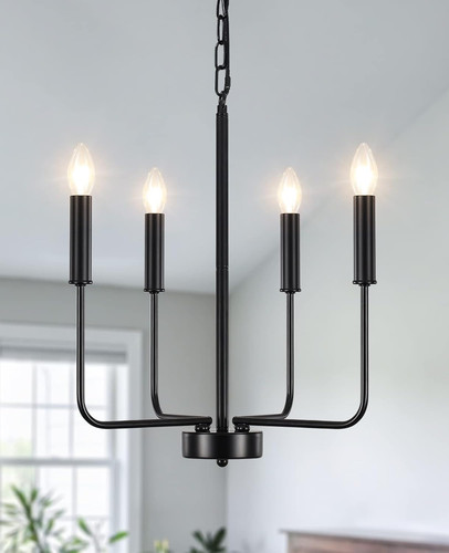 Lampadario nero vintage - nero,