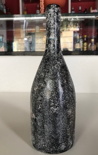 Bottiglia dipinta mano - dipinta, a