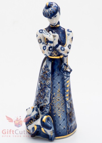 Statuina dama vittoriana - , in