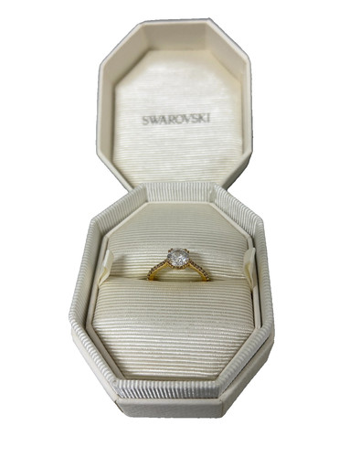 Anello donna swarovski oro - swarovski;,