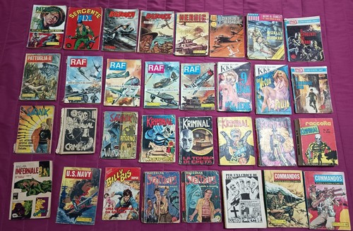 Lotto fumetti anni 70 - lotto, 60/70