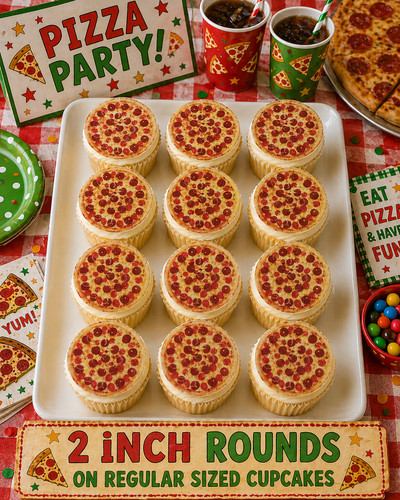 Set pezzi pizza peperoni - set,
