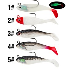 5PCS Soft Jig Head Esca da