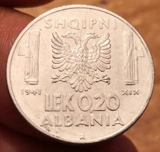Coin 0.20 Lek 1941, Vittorio