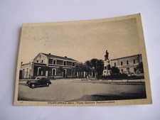 Bari - Grumo Appula Piazza Generale Devito Francesco + auto - spedita f. g. 1955