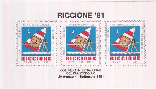 Foglietto 1981 xxxiii - foglietto,