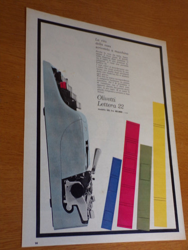 Olivetti lettera macchina - lettera,
