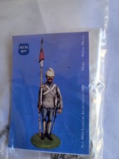 Figurini soldatini 54 mm da dipingere piombo 94° lancieri Afghanistan 1880