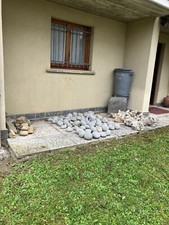 Sassi da giardino di tre tipi come da foto